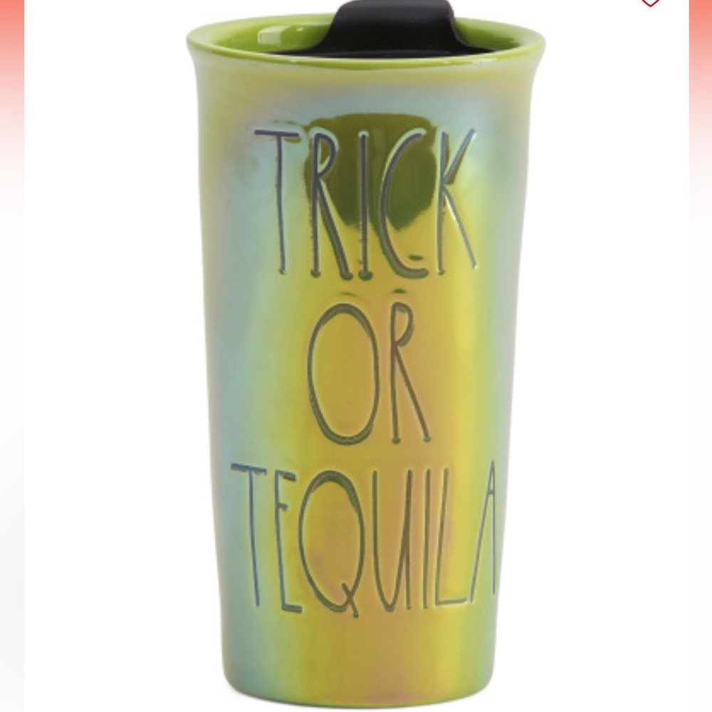 NWT NIB RAE DUNN “Trick or Tequila” travel mug